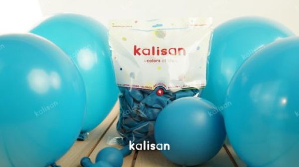 12 İnç Turkuaz İç Mekan Balon (Kal)