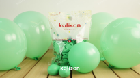 12 İNÇ MİNT YEŞİLİ İÇ MEKAN BALON 100 LÜ (KAL)