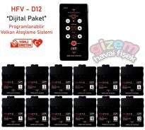 HFV-D12 Dijital Paket Volkan Ateşleme Kumandası