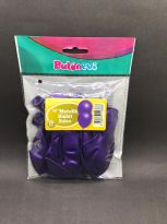 Metalik Violet Balon 20 Li